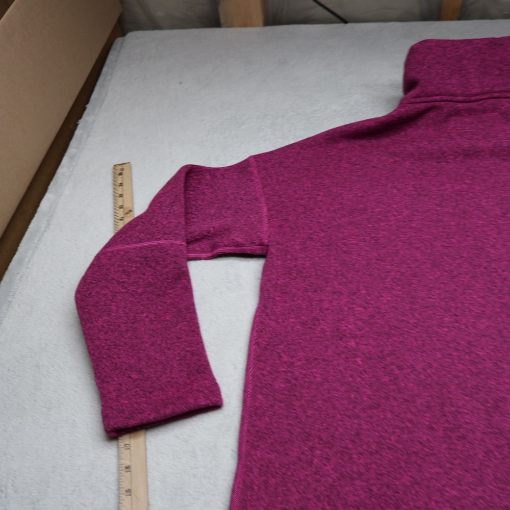 Stio Sweatshirt Womens Large Purple 1/4 Zip Soft Fleece Pullover Outdoor Hiking - Picture 10 of 14